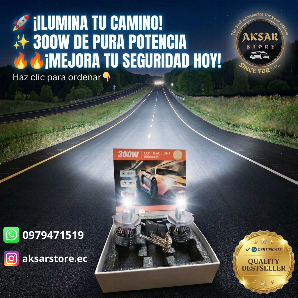 Kit LED Lumen Ark R10 • Ultra Alta Densidad • Thermal Pro Premium